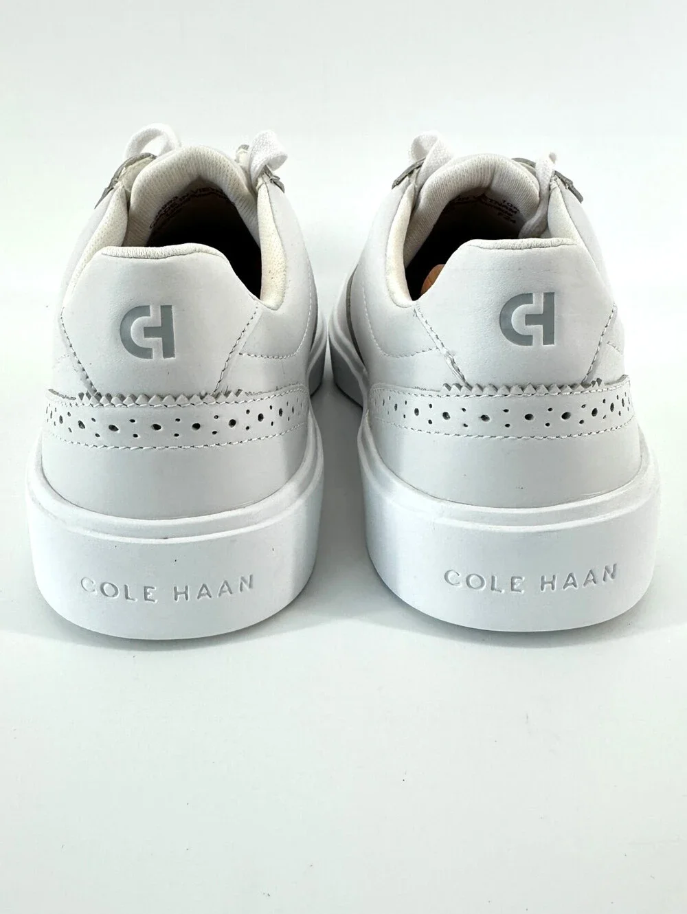 Men's Cole Haan Grand 360 Water Resistant White Sneakers C38993 Size 10M